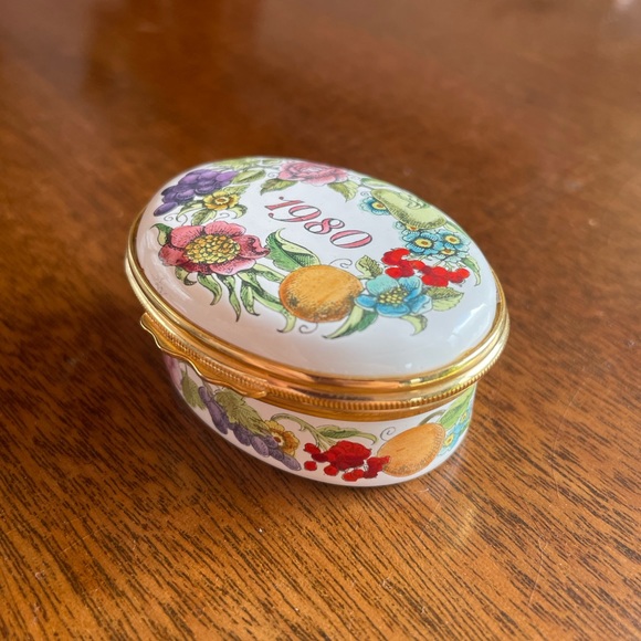 Halycon Days enamel box, 1980 - Picture 1 of 4